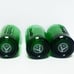 NEW (6-PACK) JAGERMEISTER HEAVY DUTY GLASS GREEN LOGO SHOT GLASSES EMBOSSED SET