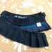 lip service tartan micro mini skirt belt XS