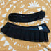 lip service tartan micro mini skirt belt XS