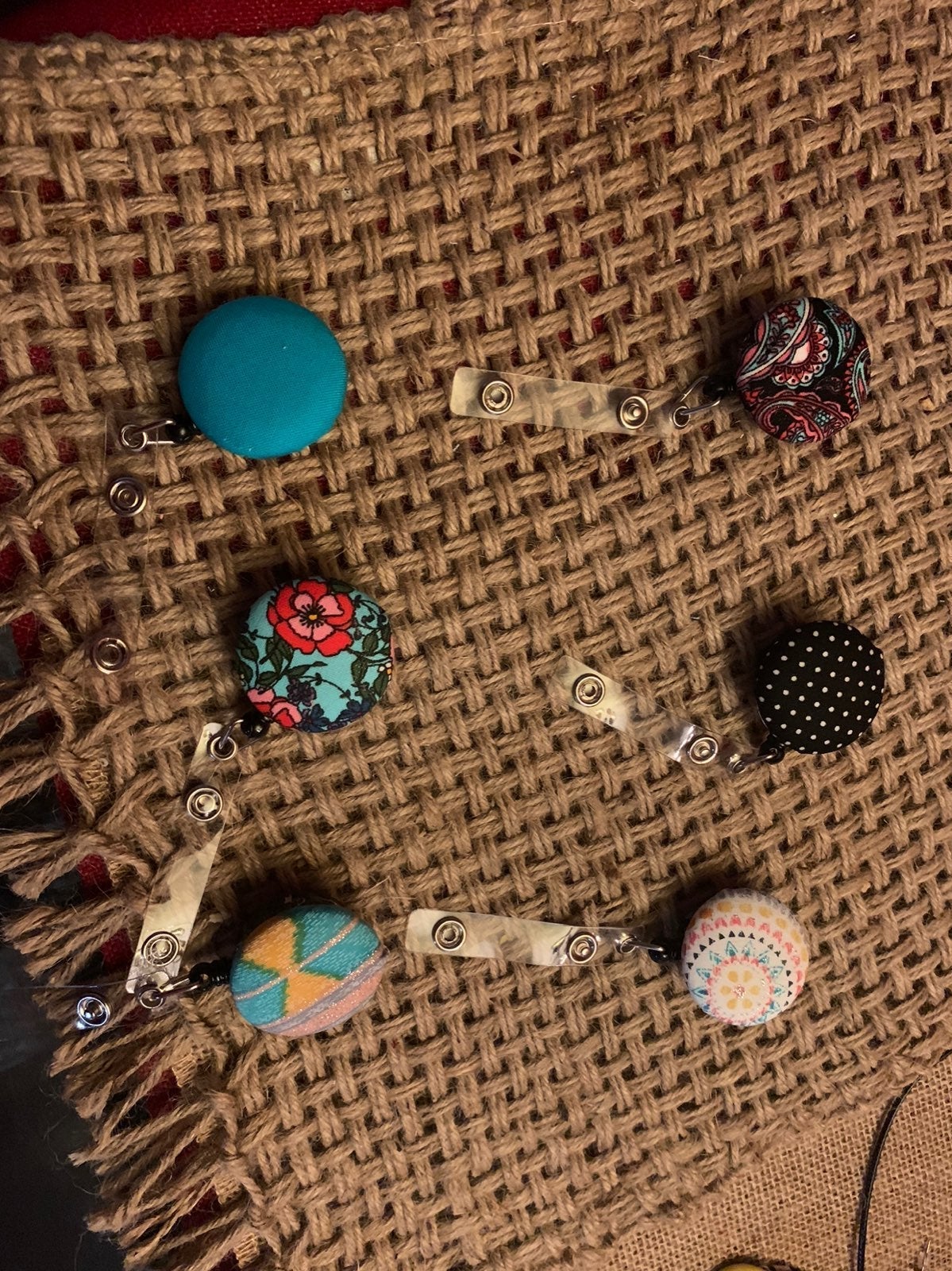 Handmade Badge Reel Clip/Keychain