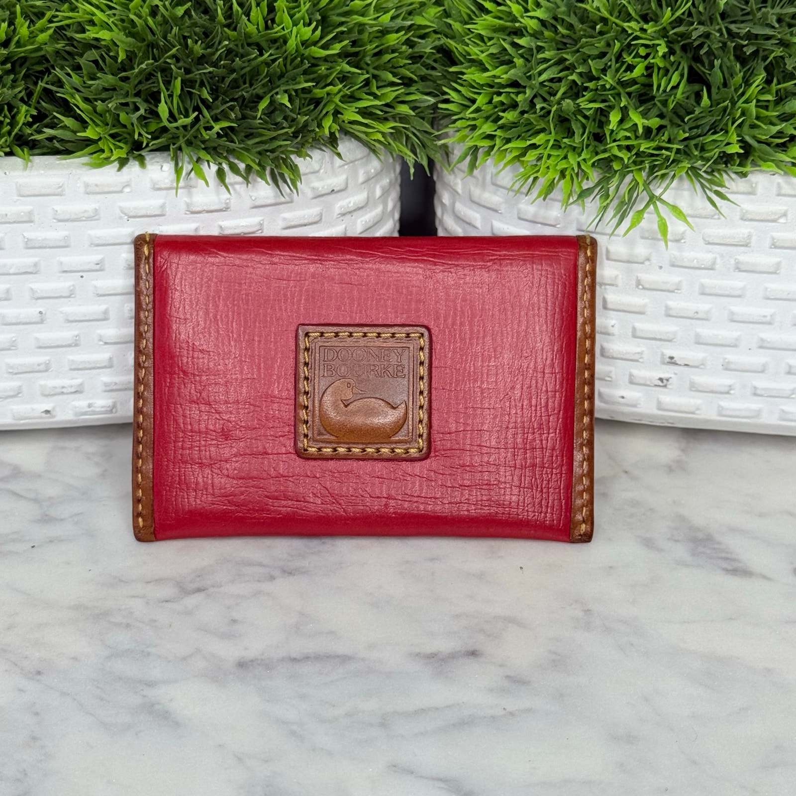 Dooney and Bourke Envelope Style Business Card Holder/coin purse