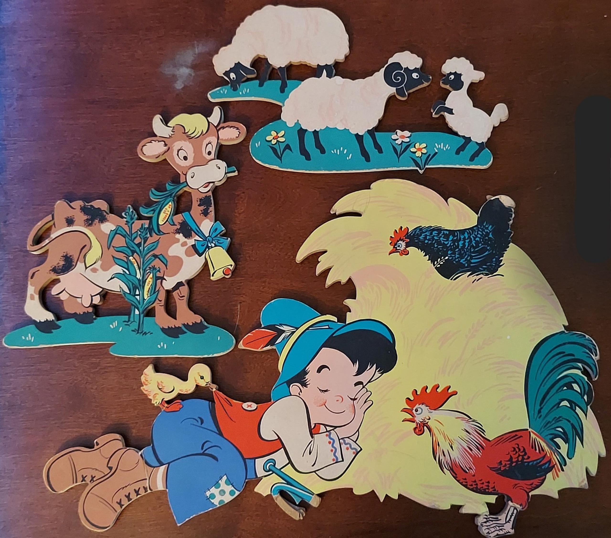 DOLLY TOY Pin Ups Mother Goose *Little Boy Blue* #256