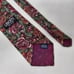 LIBERTY LONDON COTTON TIE PINK RED ROSE FLORAL DRAWING PAINTING TEXTURED 4