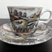 Yorkshire Staffordshire Hand engraved Ironstone #4405 6 Cups & 6 Saucers Set