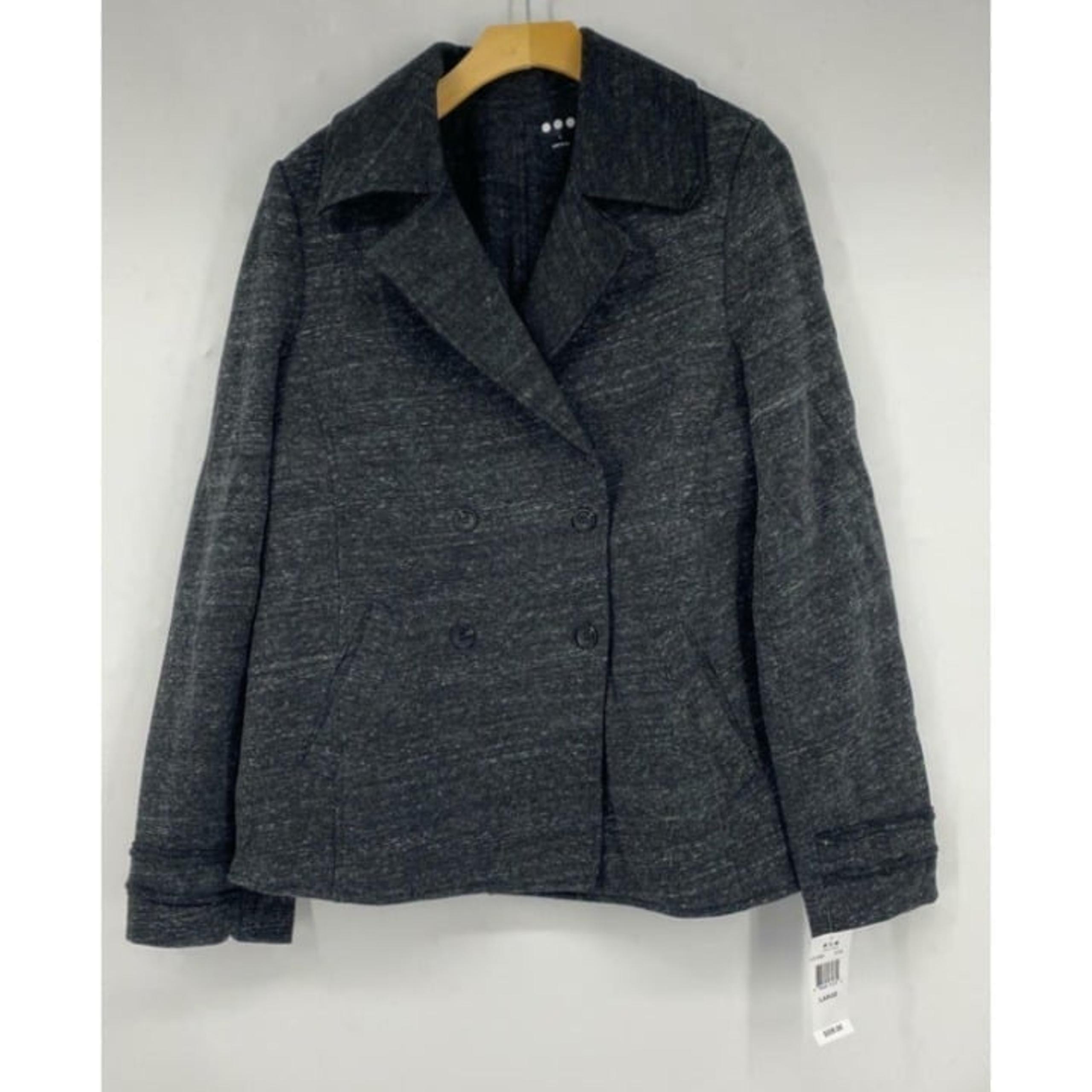 Three Dots Women's Dakota Fleece Jacket, Charcoal, L
