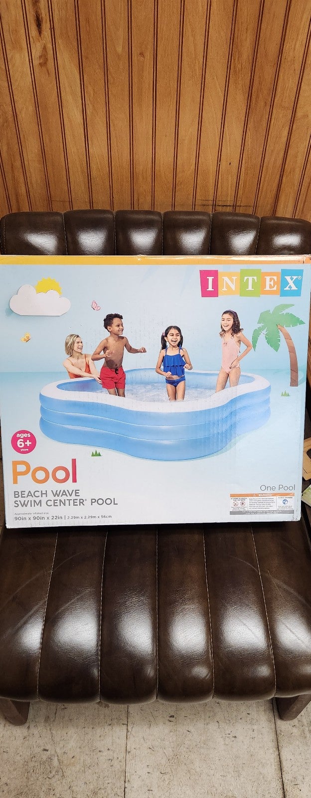 Intex beach wave pool