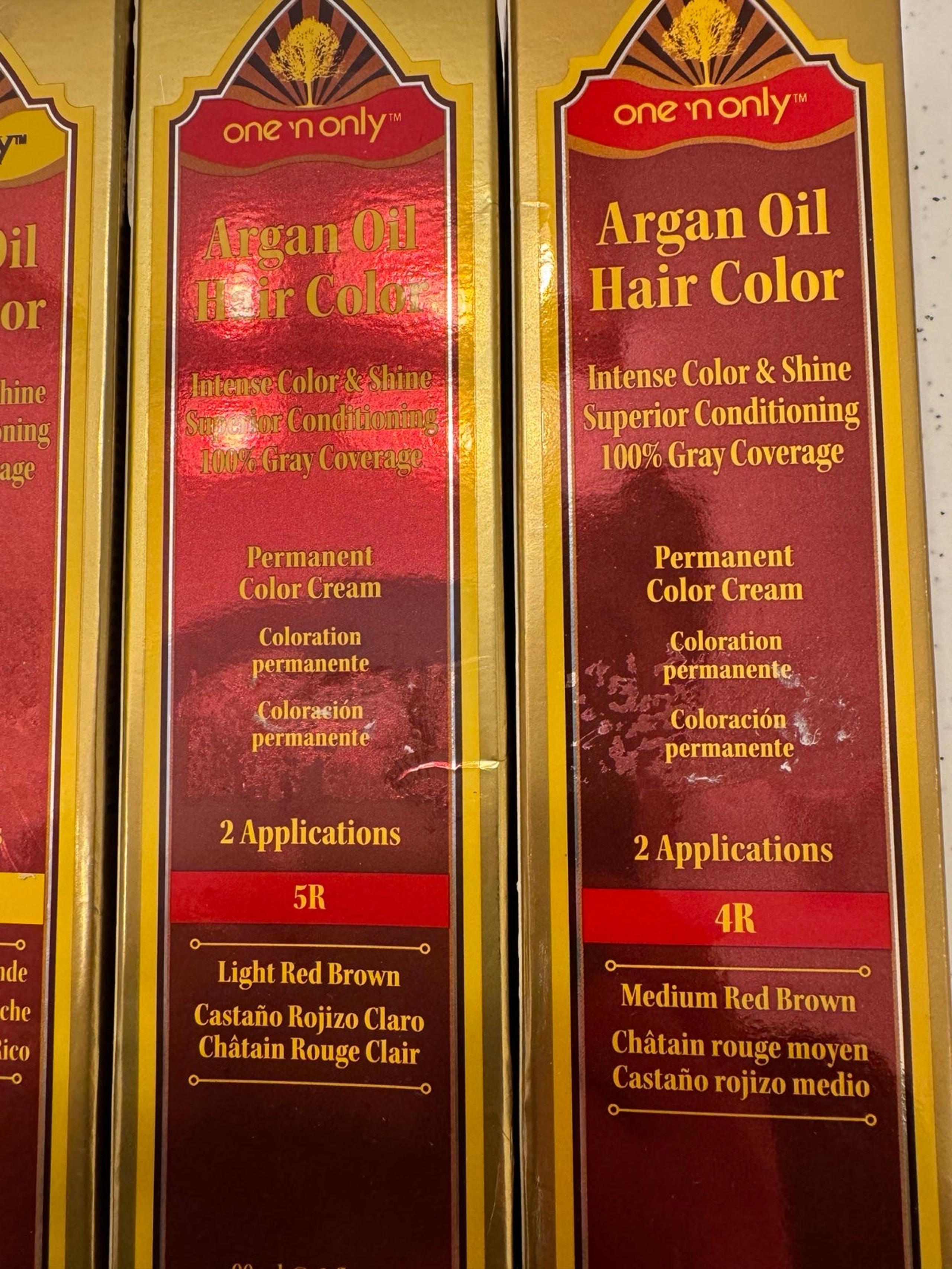 Argon oil hair color