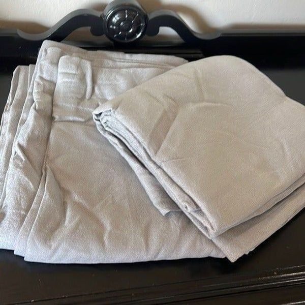 Pottery Barn Teen Cotton Chenille Curtains