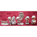 Precious Moments Sugar Town Sam's House Complete 7 Piece Set by Enesco 531774