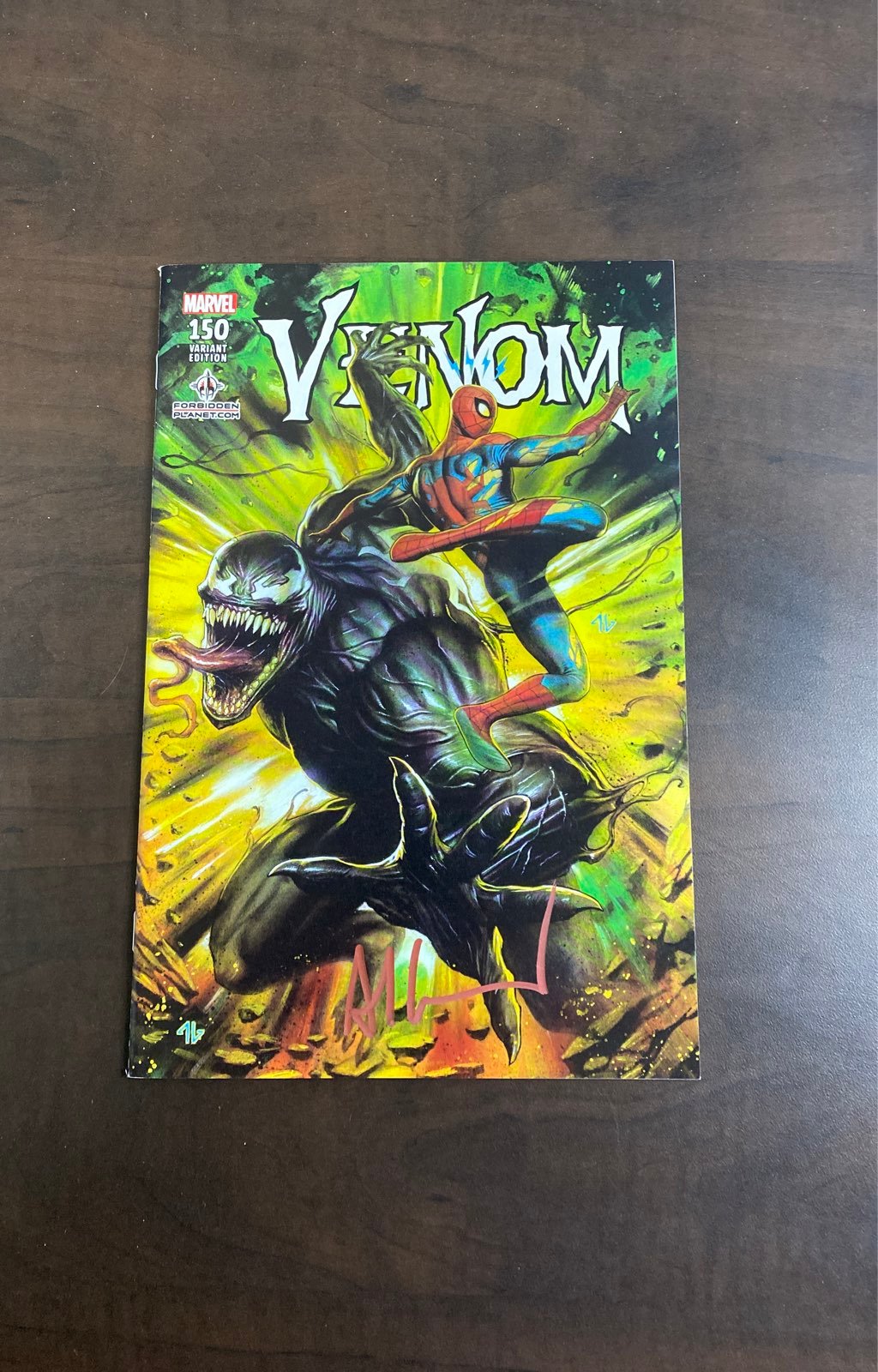 Venom #150 - Forbidden Planet Exclusive Signed by Adi Granov