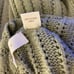 INHABIT Chunky Cotton Sweater Long Sleeve Knit Pullover Green Women Small 360
