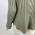 INHABIT Chunky Cotton Sweater Long Sleeve Knit Pullover Green Women Small 360