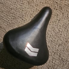 HARO BMX leather padded bike seat with guts
