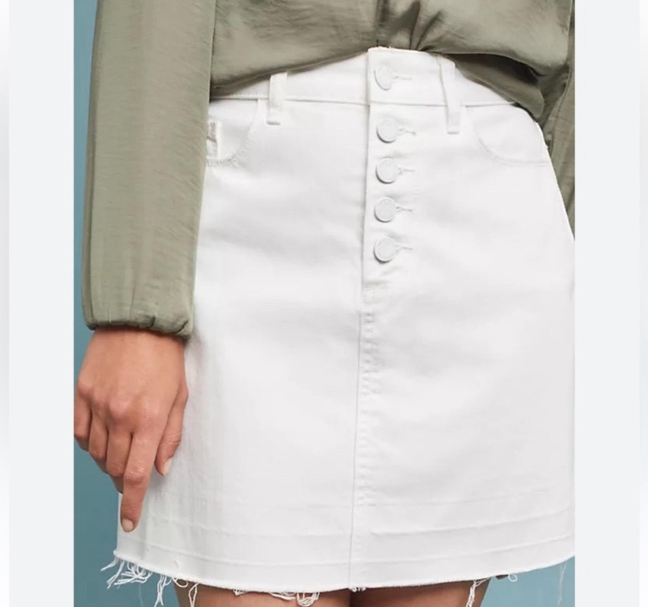 ANTHROPOLOGIE PAIGE ‘Aideen’ Denim Mini Skirt