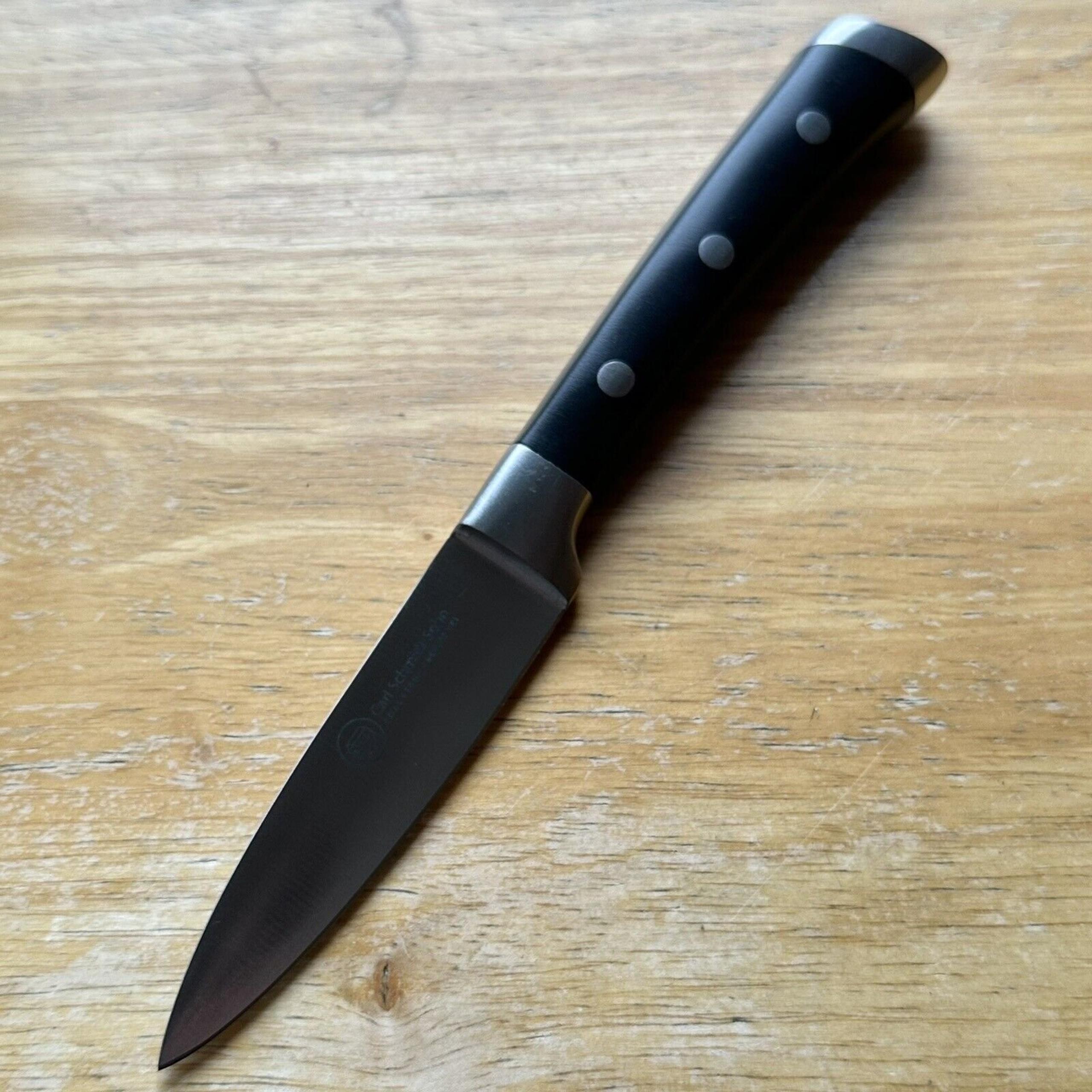 CARL SCHMIDT SOHN 3.5” Blade Stainless Forged Germany Paring Knife - A+ Cond.