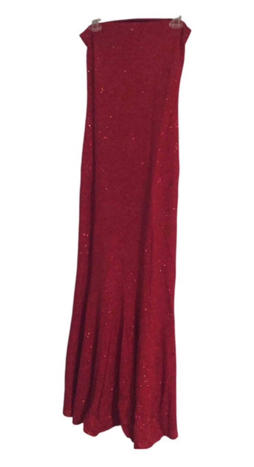 New! Beautiful Red, Open-back Evening Dress