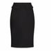 Anne Fontaine Adonia Black Crepe Skirt