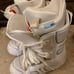 Burton Coco Snowboard Winter Snow White Gray Truefit Womens Size 4