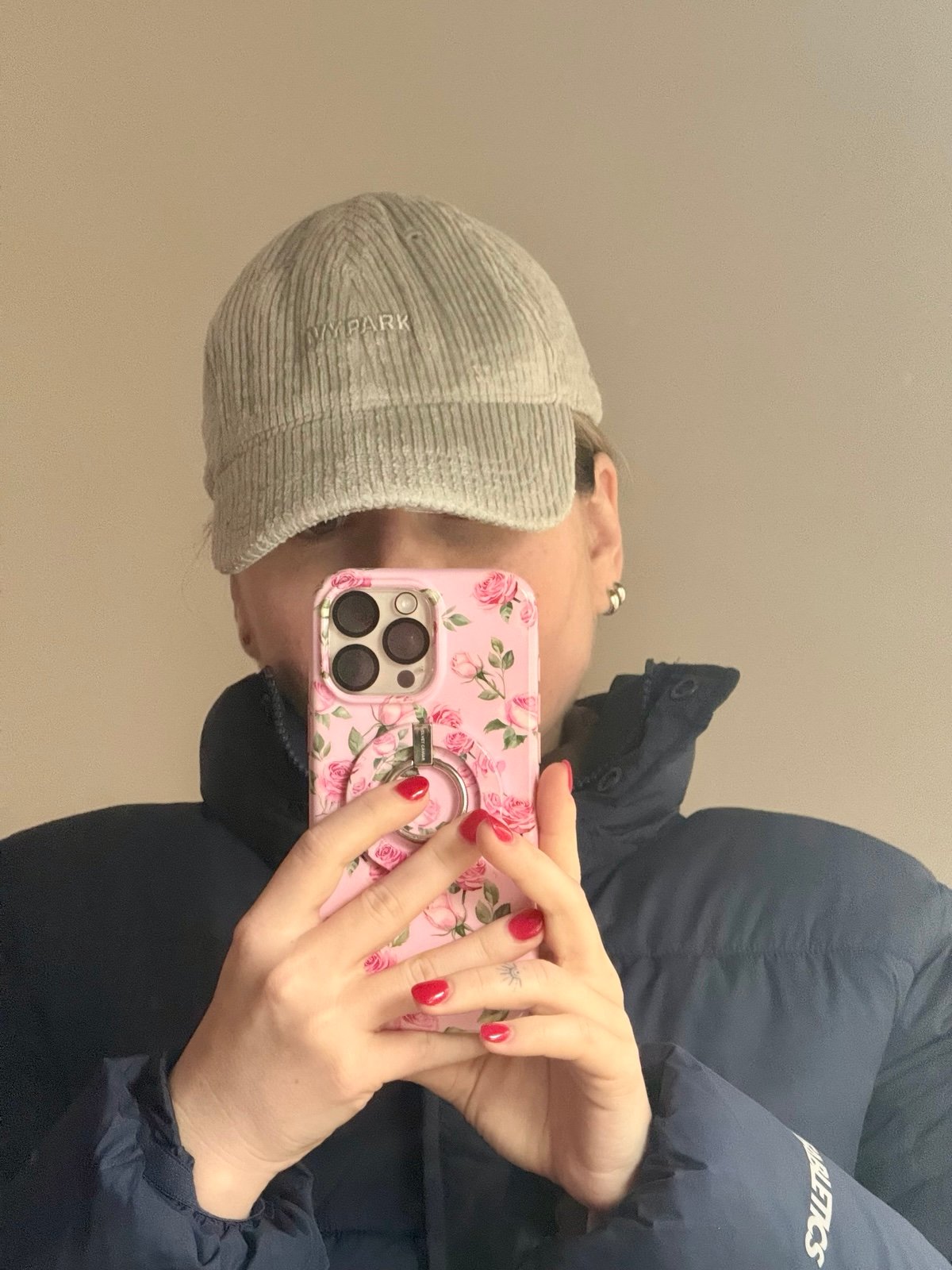 Ivy Park velvet hat
