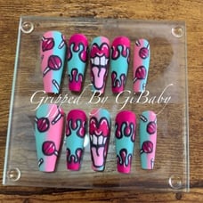POP Art nails choose ur size,shape,length