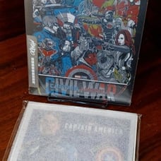 Captain America Civil War 4K Steelbook-EU IMPORT + Disney Club Pin-NEW-Free S&H!