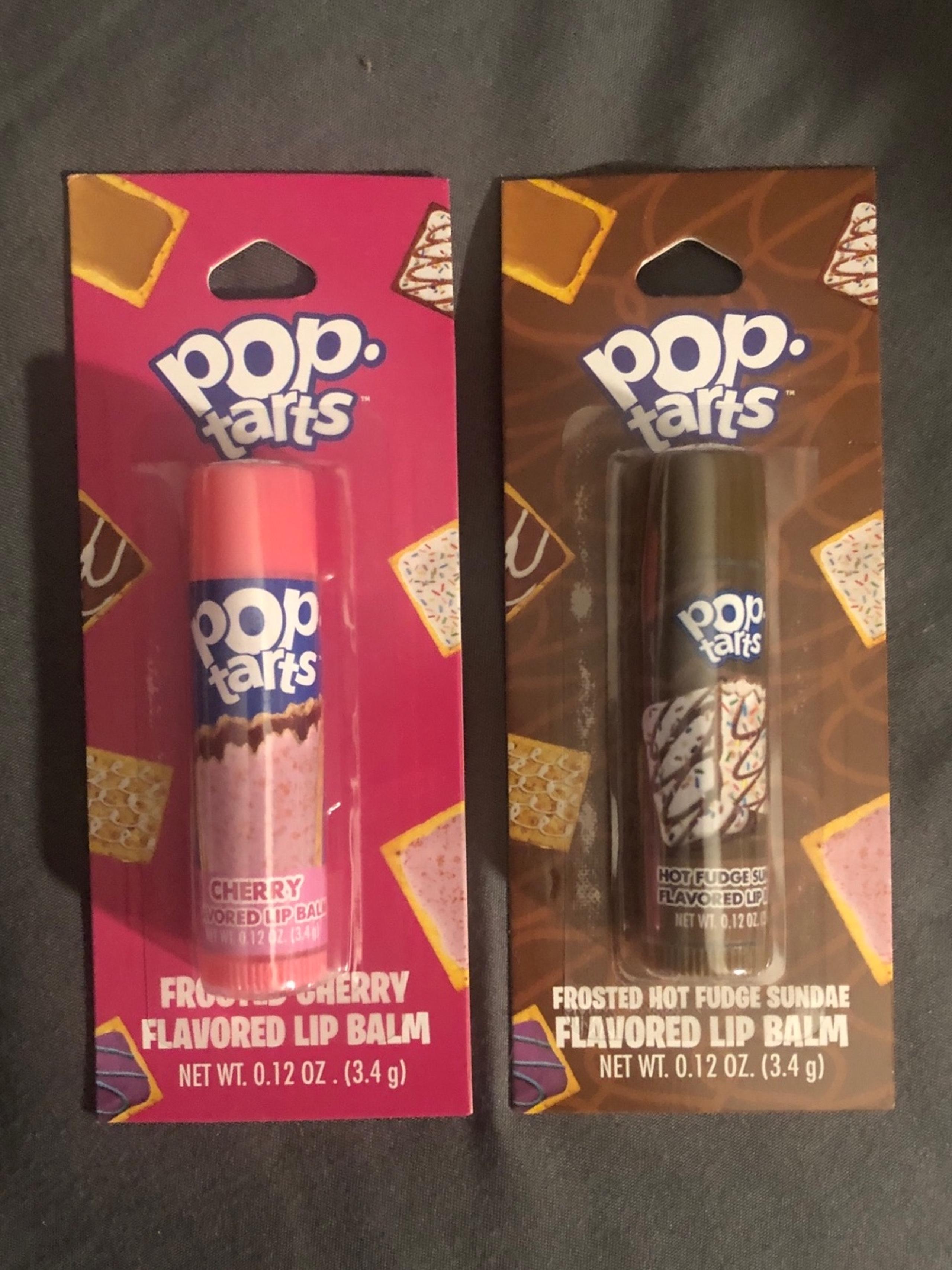 Taste Beauty Pop-Tarts Flavored Frosted Lip Balm Duo - Cherry & Hot Fudge Sundae