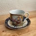 Vtg Limoges China Imperial Porcelain CobaltBlue Cup Saucer Replacement Rare Find