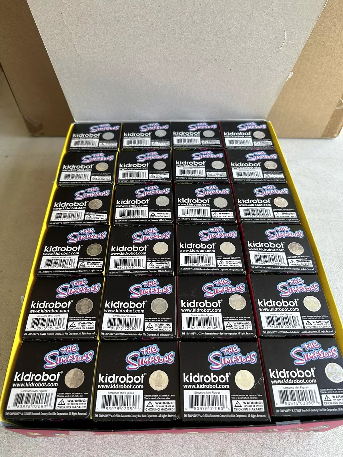 Kidrobot The Simpsons Series 1 Collectible Art - Complete Set of all 24 Figures