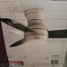44 in. Color Changing Integrated LED Brushed Nickel Ceiling Fan with Light Kit