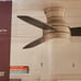 44 in. Color Changing Integrated LED Brushed Nickel Ceiling Fan with Light Kit