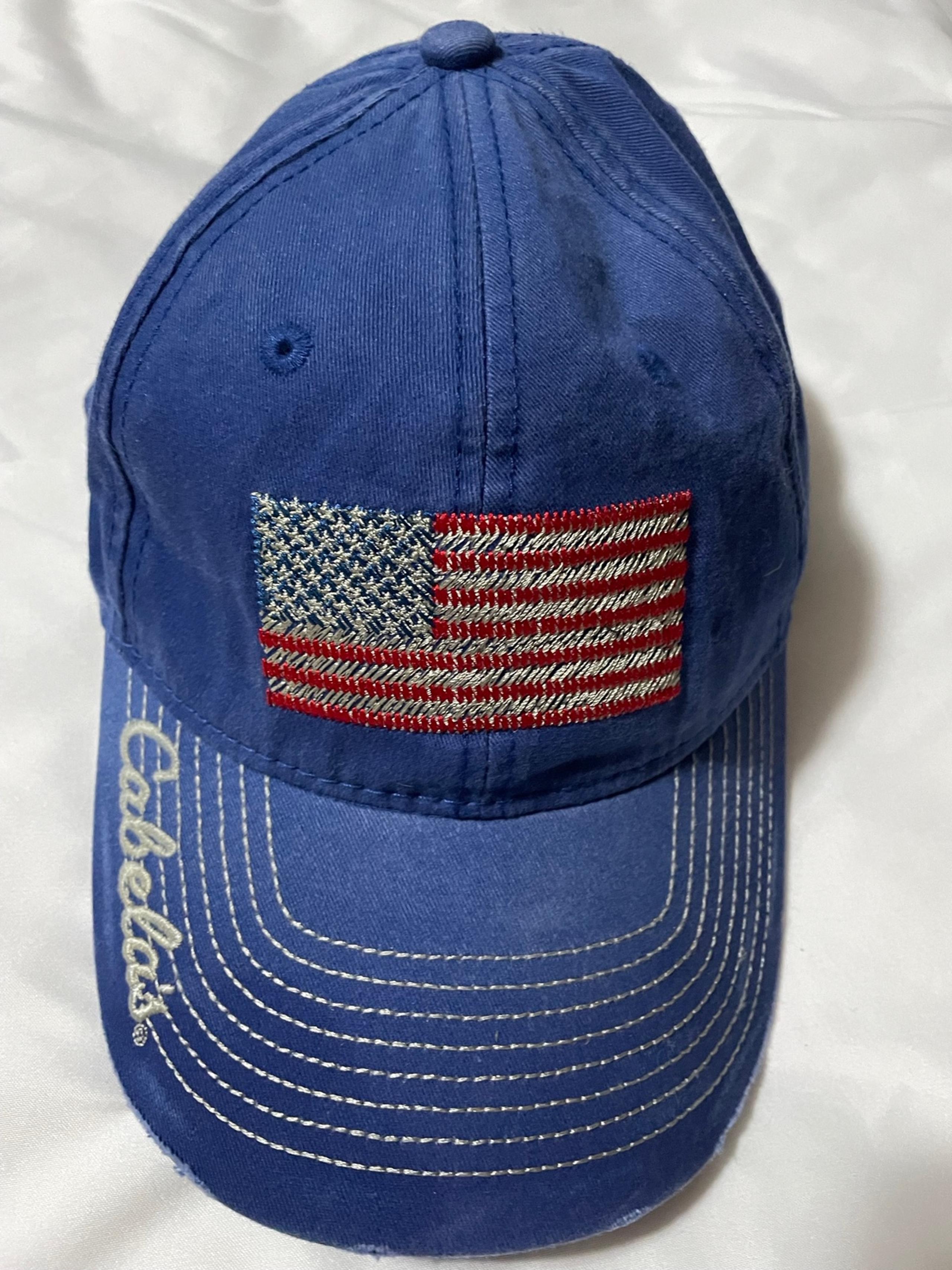 Cabelas American Flag Hat