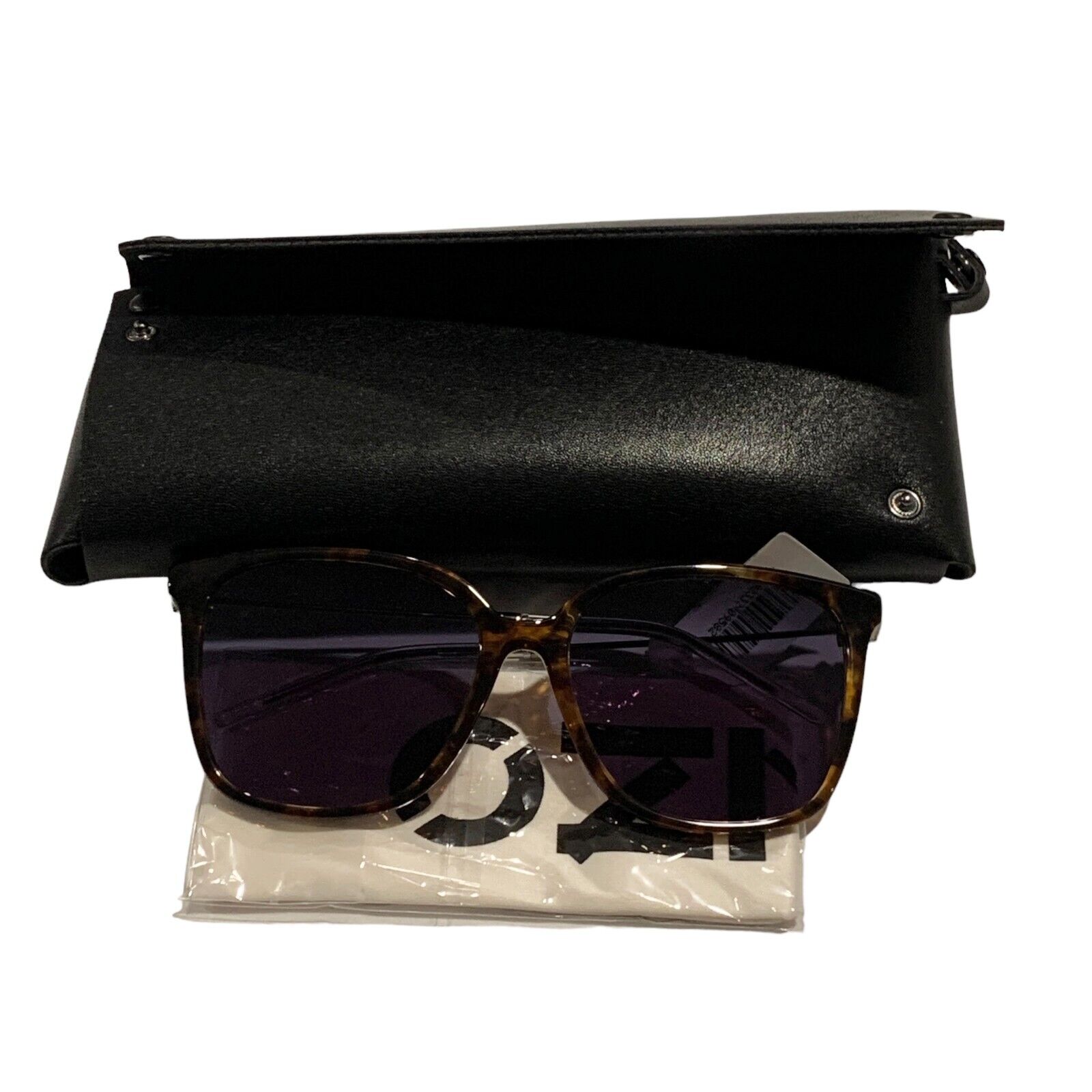 NEW Kenzo Sunglasses Authentic KZ 40150I With Case Havana Tiger Brown 53V NWT