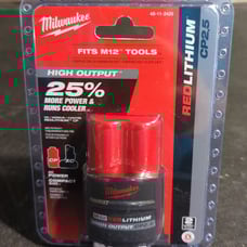 Milwaukee M12 CP2.5 High Output Battery
