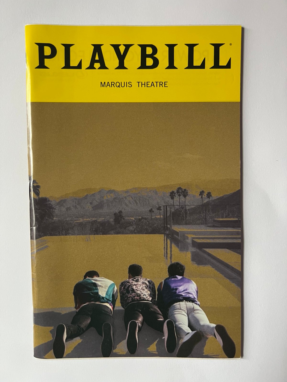 Jonas Brothers Broadway Residency Playbill Night 4