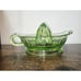 Federal Glass Uranium Depression Glass Manual Citrus Juicer Reamer