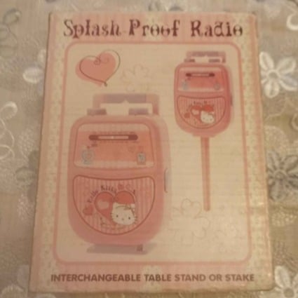 Sanrio Hello Kitty Vintage 2007 Splash Proof Radio