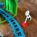 Vintage Aviva Snoopy Peanuts Charlie Brown Train Set DOES NOT RUN see Descriptio