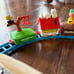 Vintage Aviva Snoopy Peanuts Charlie Brown Train Set DOES NOT RUN see Descriptio