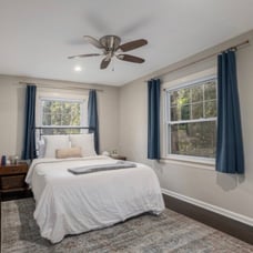 63” 100% Room Darkening Window Curtains (Stone Blue) (4)
