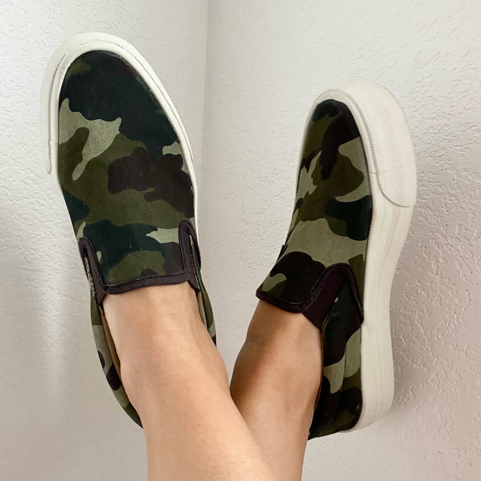 Restricted camo slip on clearance