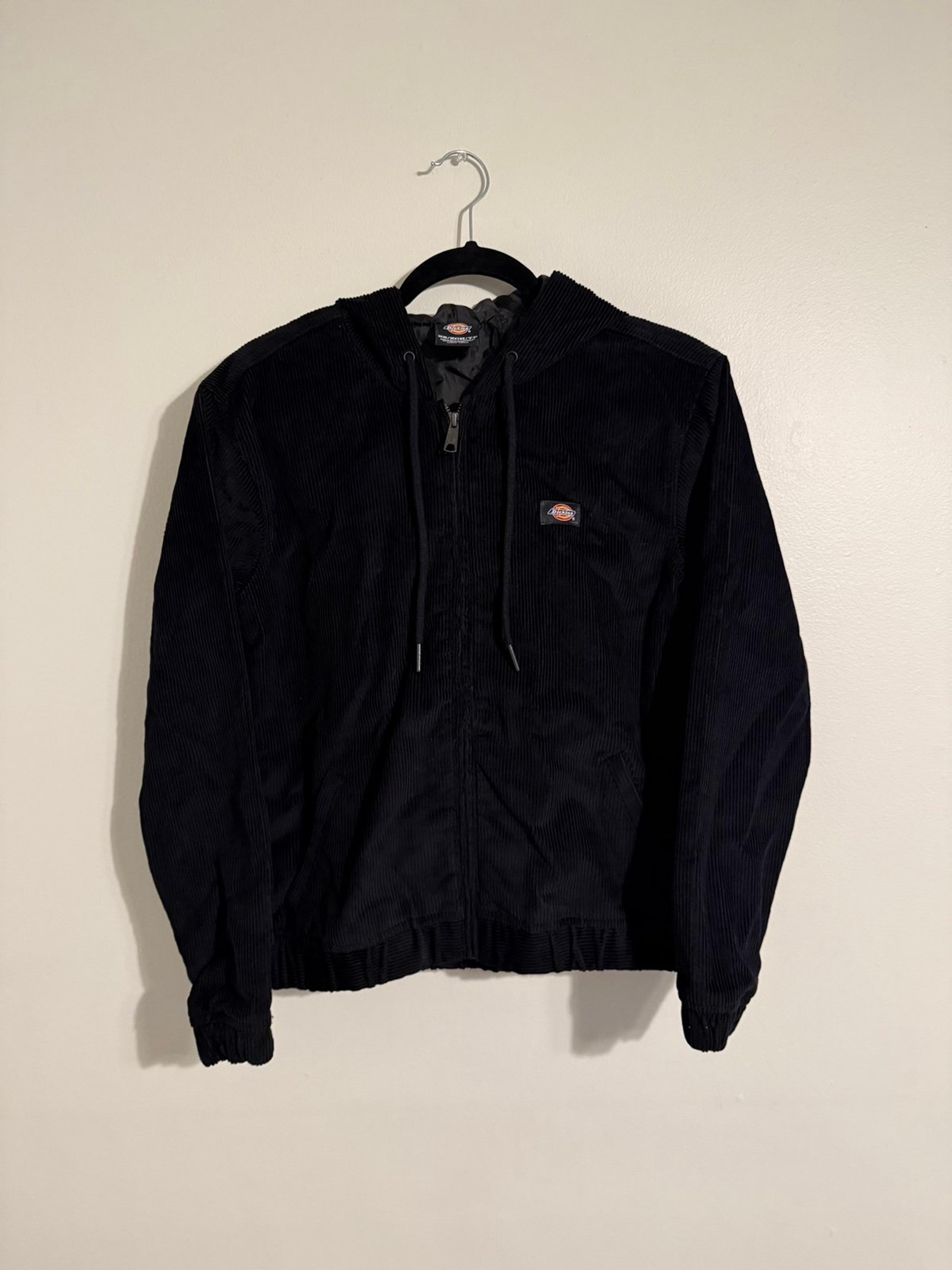 Dickies Black Corduroy Jacket Womens Sz XS