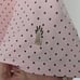 Greyson Icon Polo Micro Dot Wolf Print Pink Purple Accents Button Down Collar L