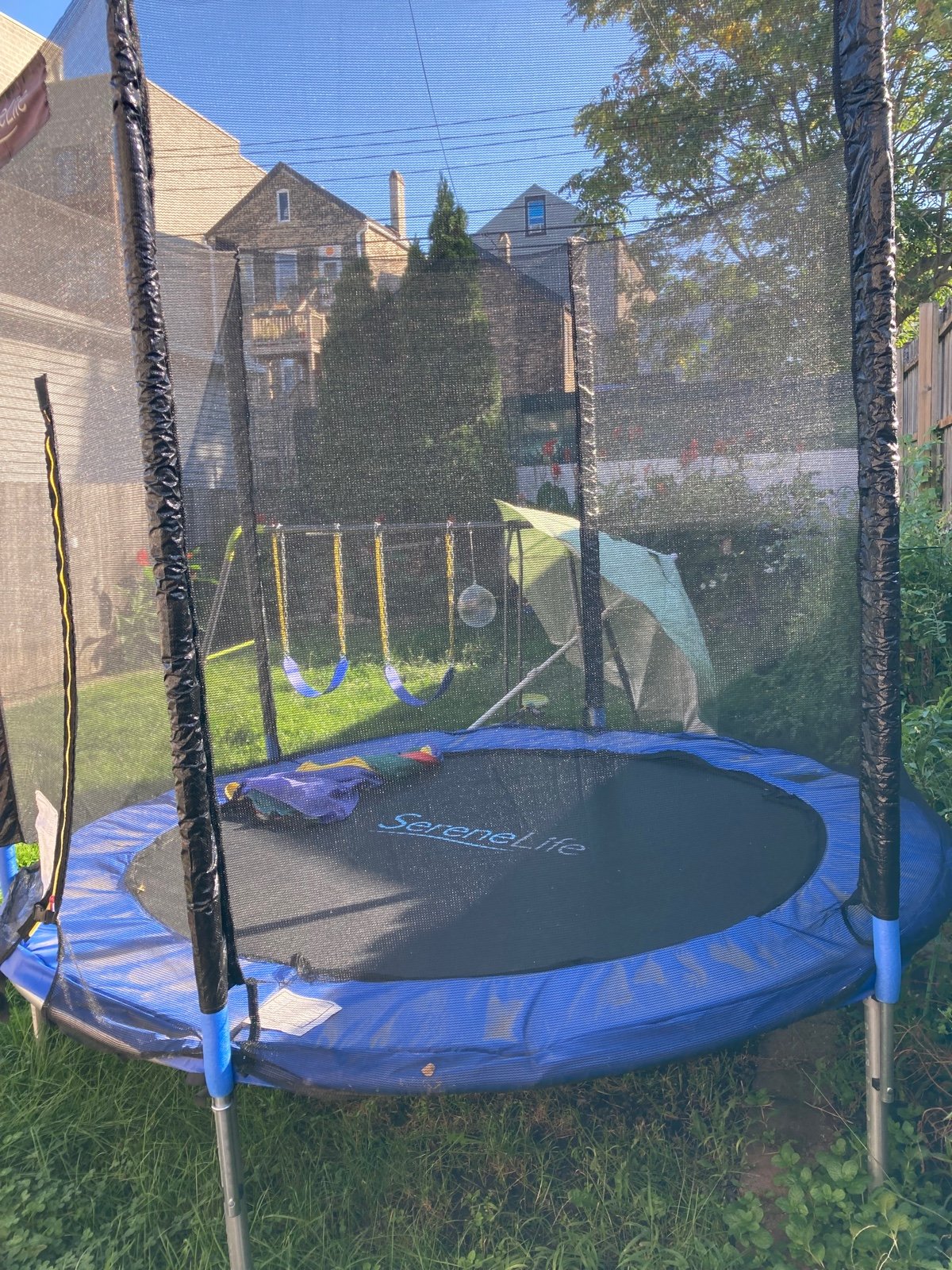 trampoline 8 feet one summer old!