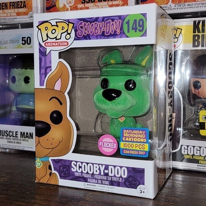 Funko Pop Scooby Doo 149 Green Flocked 1000