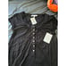 NWT Eileen West ICONIC BLACK TENCEL™ KNIT NIGHTSHIRT - BLACK size XS