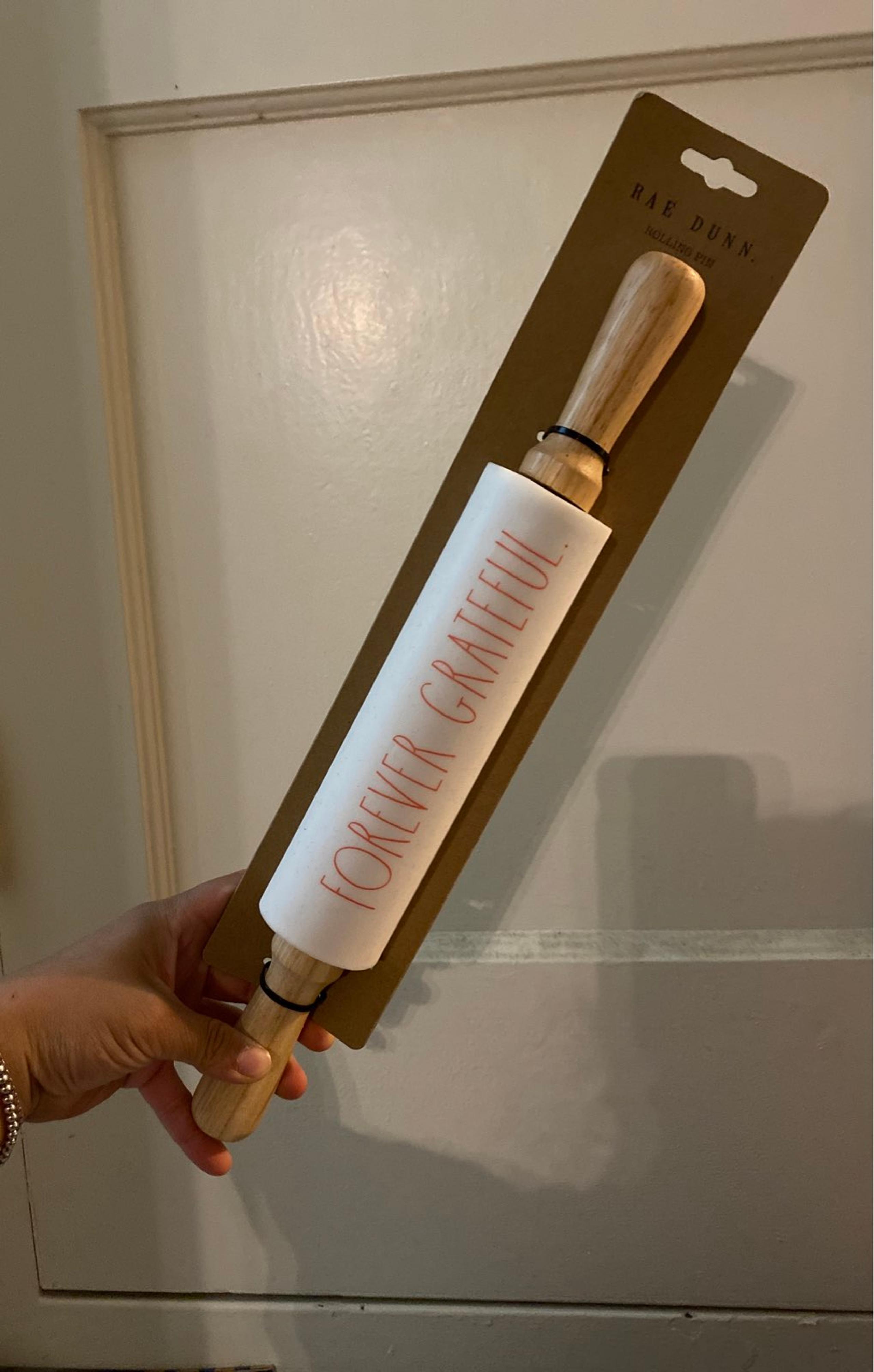 Rae Dunn Thanksgiving Rolling Pin