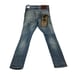 NWT Smugglers Moon Blue Distressed 5 Pocket Cotton Spandex Jeans Size 32X32