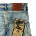 NWT Smugglers Moon Blue Distressed 5 Pocket Cotton Spandex Jeans Size 32X32