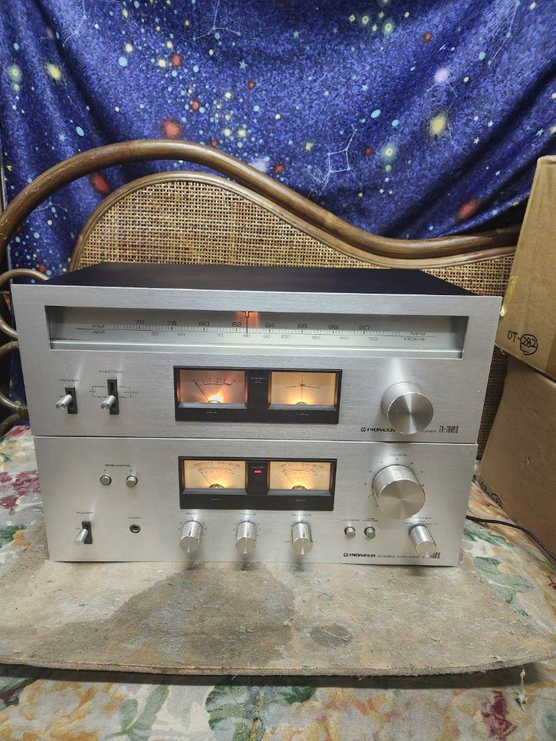 Serviced and sound checked! Pioneer integrated amplifier 7400Ⅱ & tuner TX7600Ⅱ