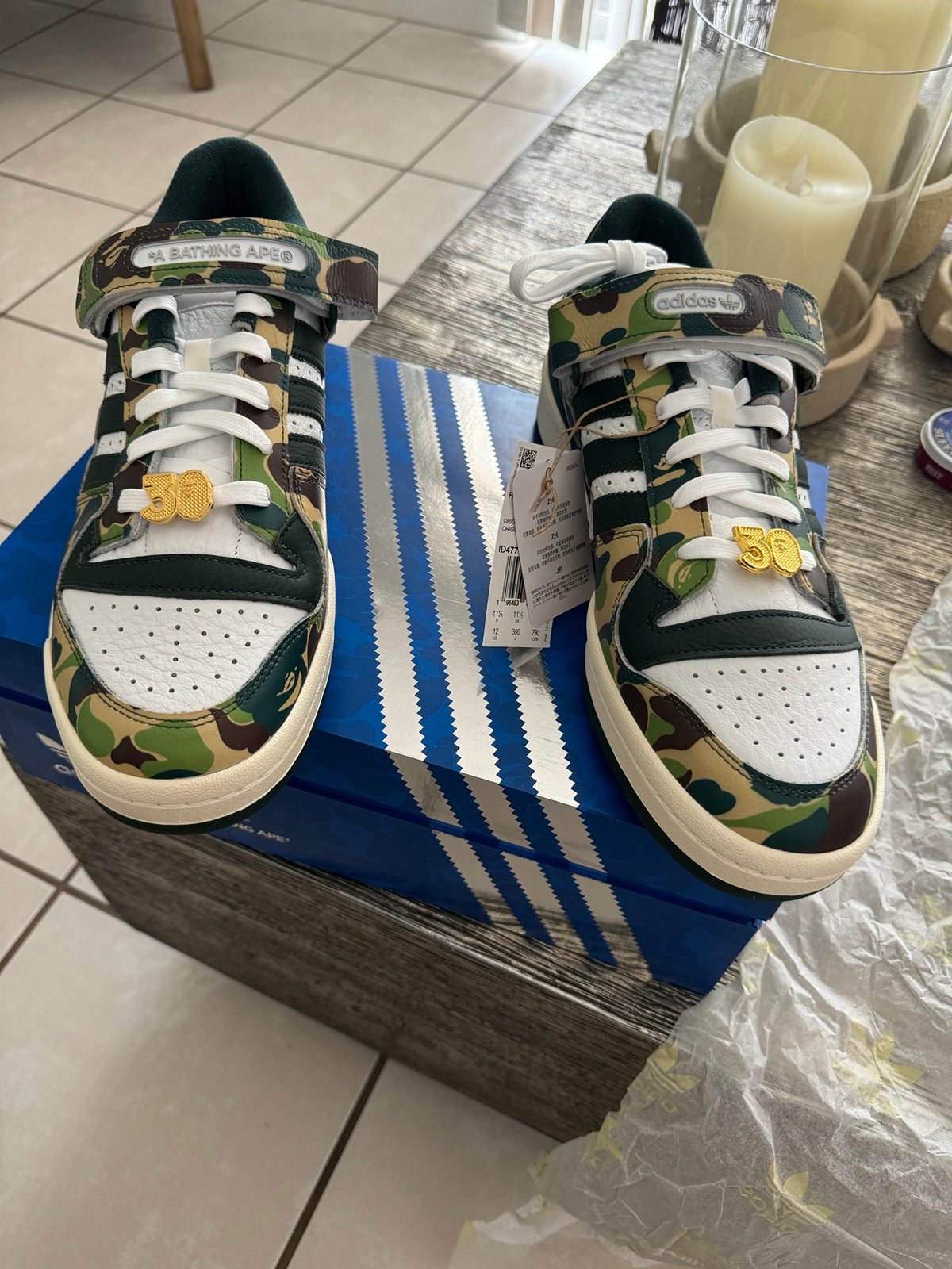 Adidas bathing ape 30 aniversary